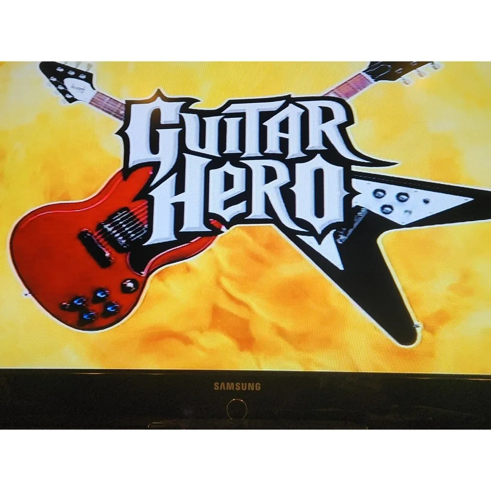 Guitar Hero & Guitar Hero II Dual Pack 1 2 (Sony PlayStation 2, 2007) PS2 CIB